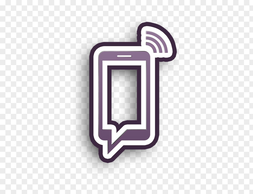 Social Icon Mobile Phone With Wifi Icons PNG