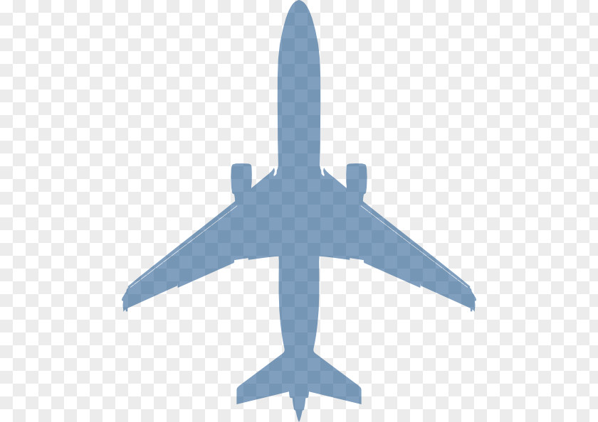 Airplane Silhouette Clip Art PNG