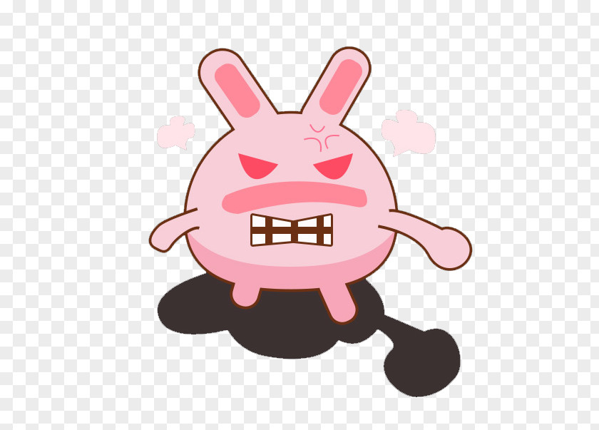 Angry Rabbit Anger Clip Art PNG
