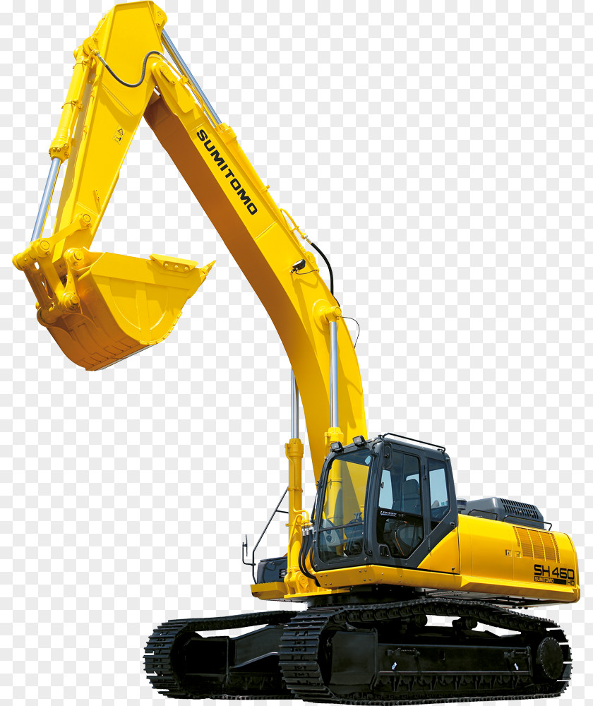 Excavator Caterpillar Inc. Heavy Machinery Sumitomo Group Architectural Engineering PNG