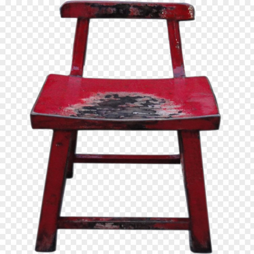 Redwood Bar Chair Stool PNG