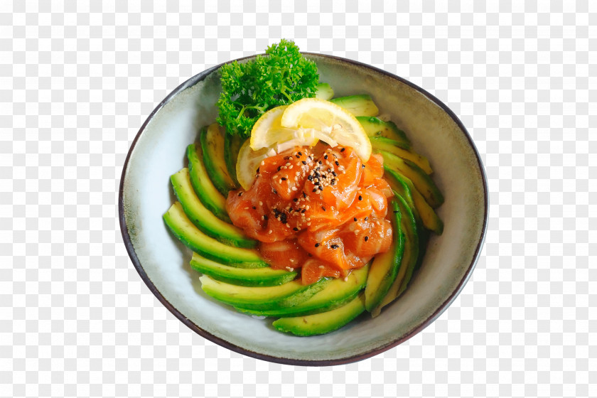 Sushi Salmon Tartare Sashimi Vegetarian Cuisine Chirashizushi PNG