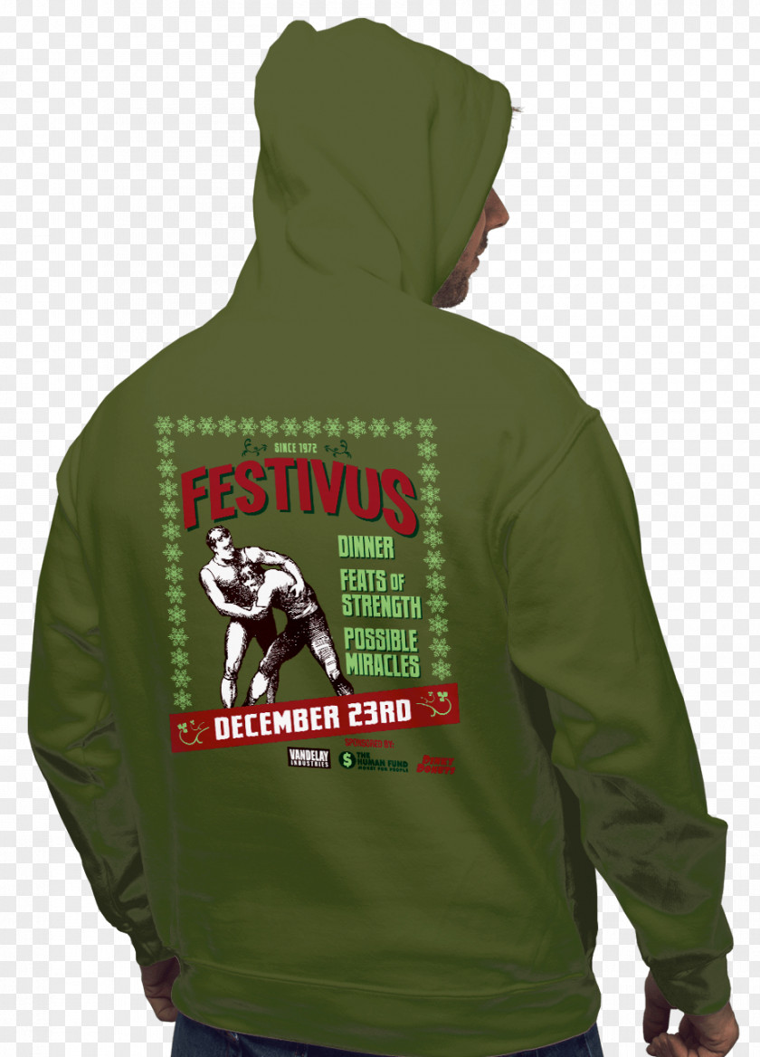 T-shirt Hoodie Christmas Festivus PNG