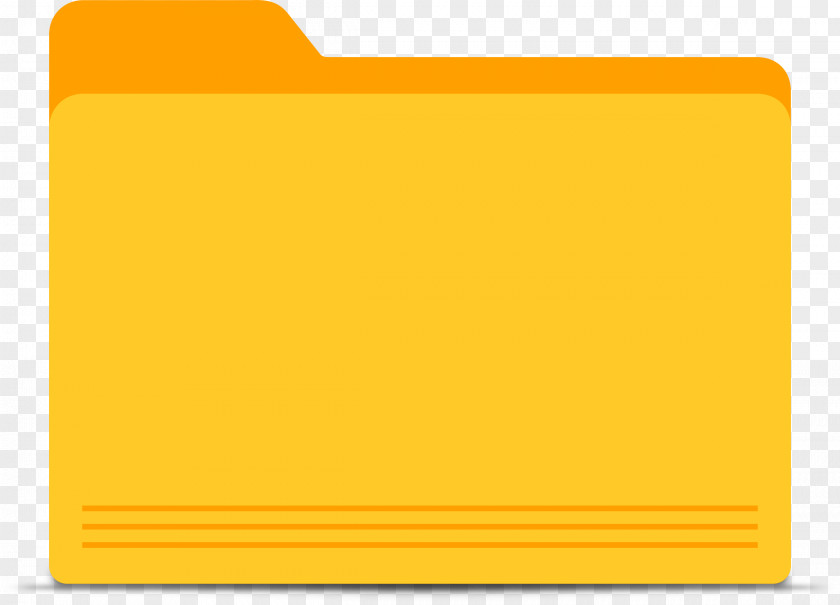 Yellow Folder Cliparts Directory Clip Art PNG