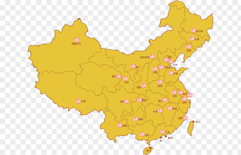 China Business Map Product Service PNG