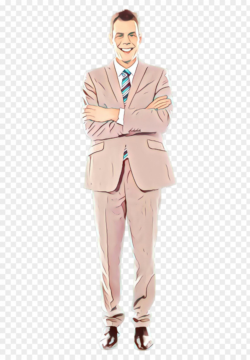 Clothing Suit Standing Outerwear Pink PNG