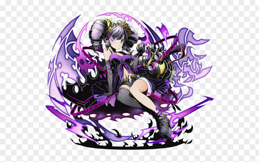 Divine Gate Darkness Deity Queen Regnant Purple PNG