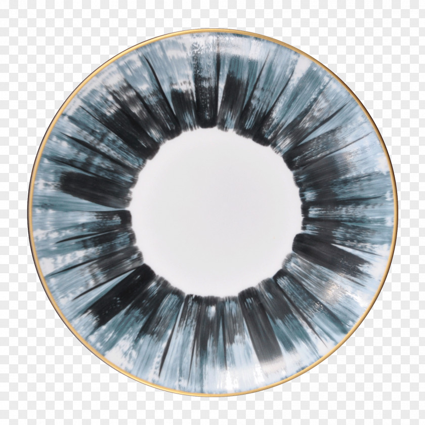 Porcelain Plate Letinous Edodes Tableware Painting Charger Color PNG