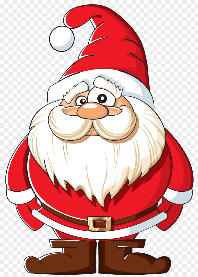 Santa Claus Christmas Sticker Clip Art PNG