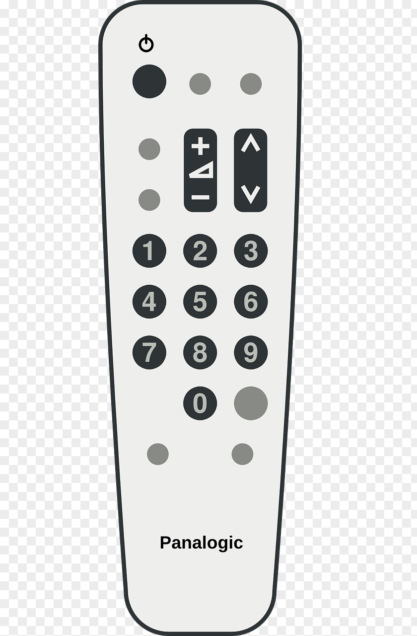 Tv Remote Controls Television Set Vector Graphics Clip Art PNG