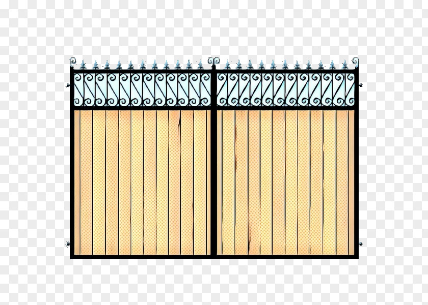 Outdoor Structure Home Fencing Pop Art Retro Vintage PNG