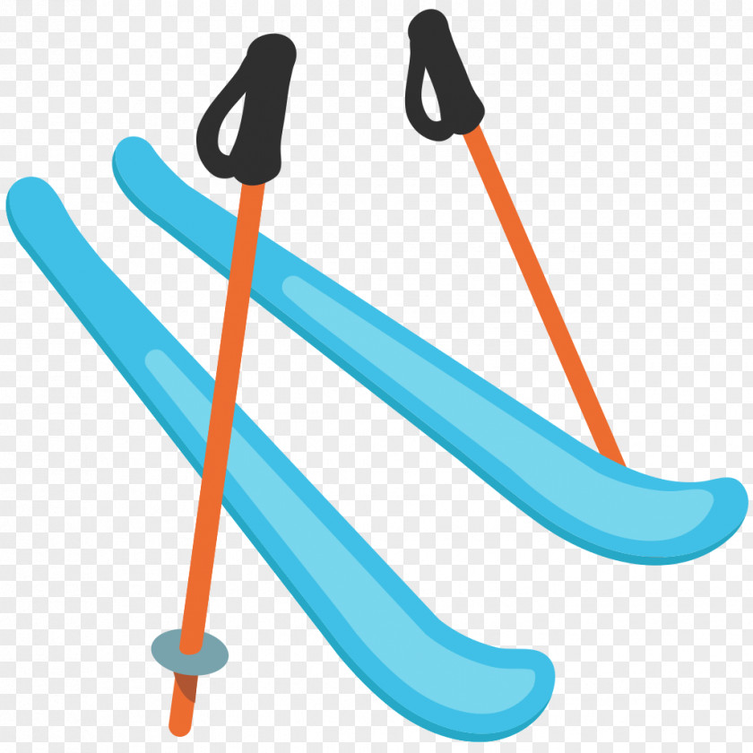 Skiing Emoji Noto Fonts Android PNG