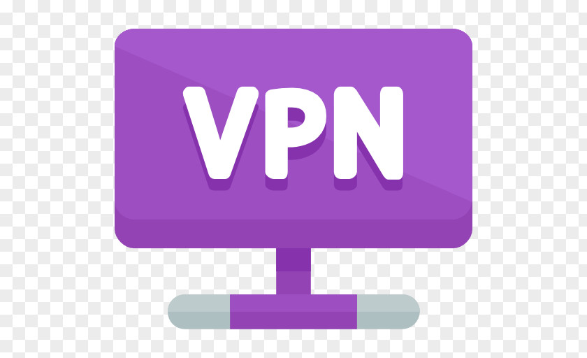A Purple Computer Monitor Virtual Private Network Android Application Package Icon PNG
