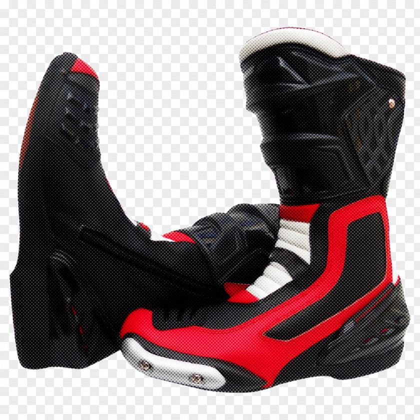 Athletic Shoe Personal Protective Equipment Footwear Black Boot Red PNG