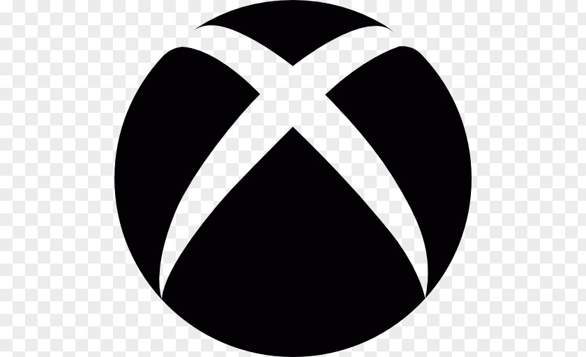 Black Xbox 360 Logo Clip Art PNG