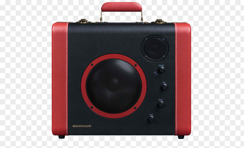 Bluetooth Crosley Sound-Bomb CR8008A Wireless Speaker Loudspeaker PNG