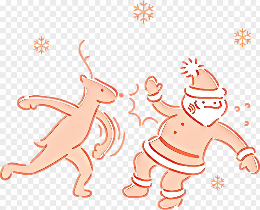 Cartoon Christmas Sticker PNG