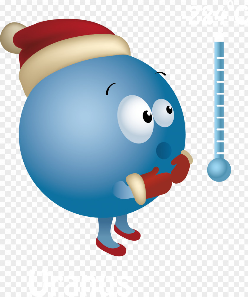 Cold Planet Thermometer Clip Art PNG