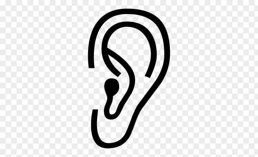 Ear Listening Logo PNG