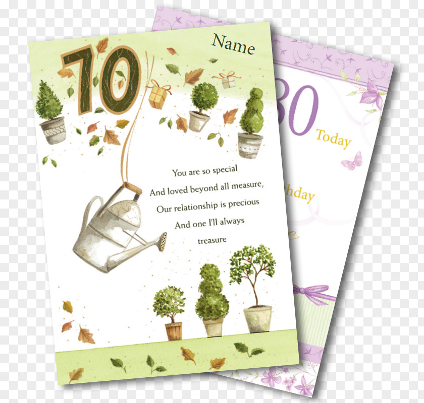 Electronic Greeting Card Day Floral Design & Note Cards Birthday Font PNG