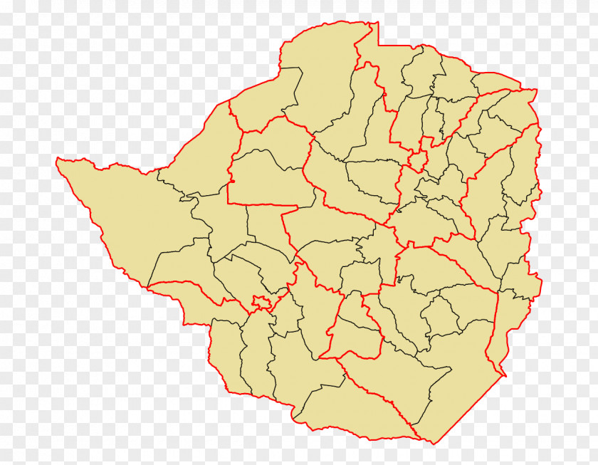 Map Provinces Of Zimbabwe Bulawayo Gweru District Wikipedia PNG