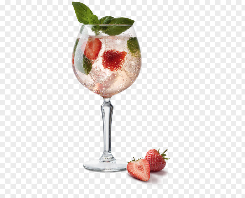 Strawberry Cocktail Garnish Gin And Tonic Water PNG