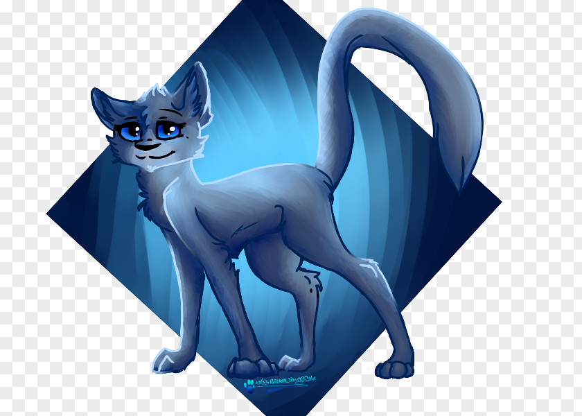 Transparent Shading Cat Bluestar's Prophecy Warriors Kitten PNG