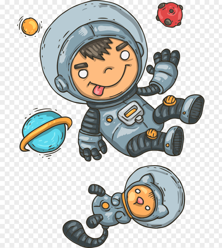 Vector Astronaut Euclidean Outer Space PNG