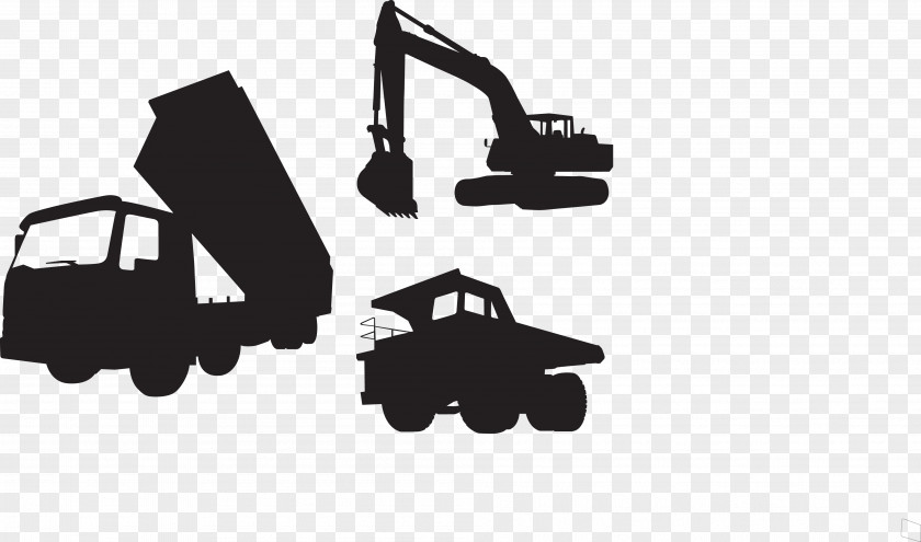 Excavator Heavy Equipment Architectural Engineering Truck Vehicle PNG