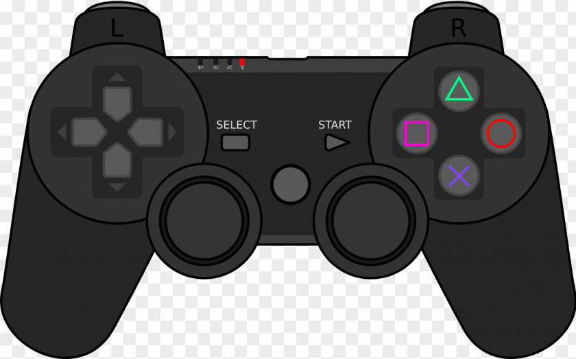 Gamepad PlayStation 3 4 Joystick Clip Art PNG