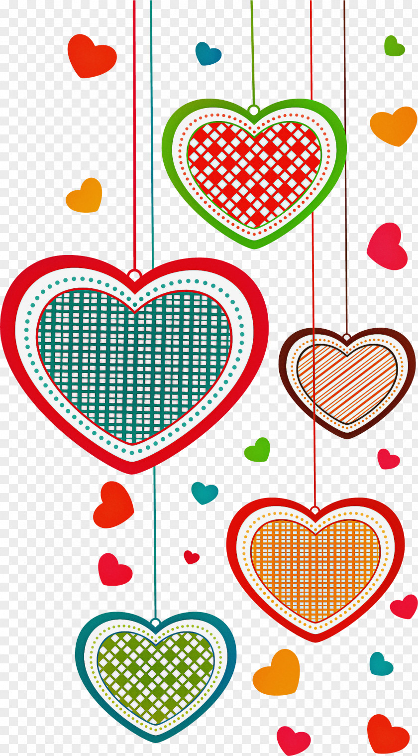 Love Heart Pattern Line PNG