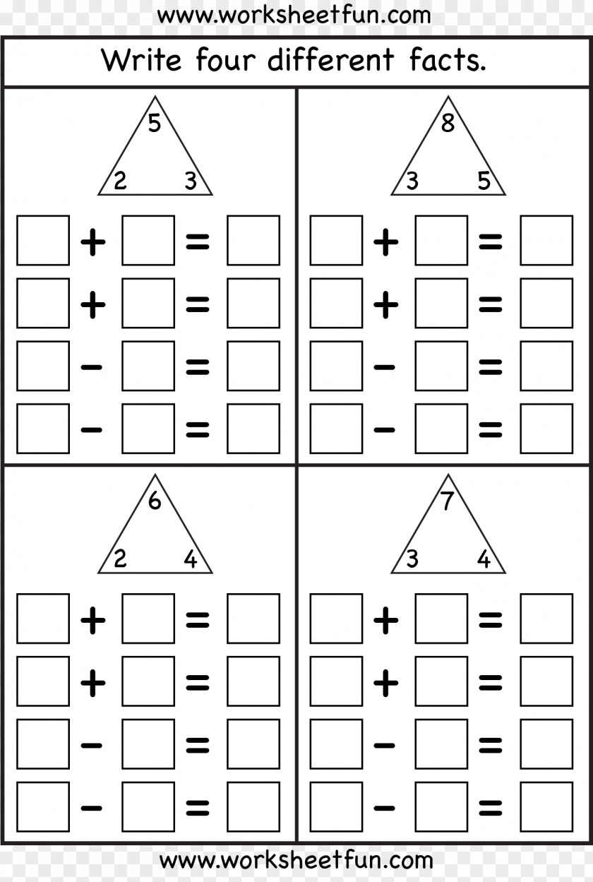 Mathematics Fact Multiplication Table Worksheet PNG