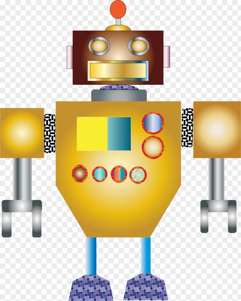 Robot Toy Clip Art PNG