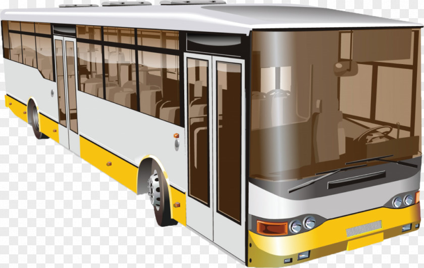 Bus Car Transport PNG