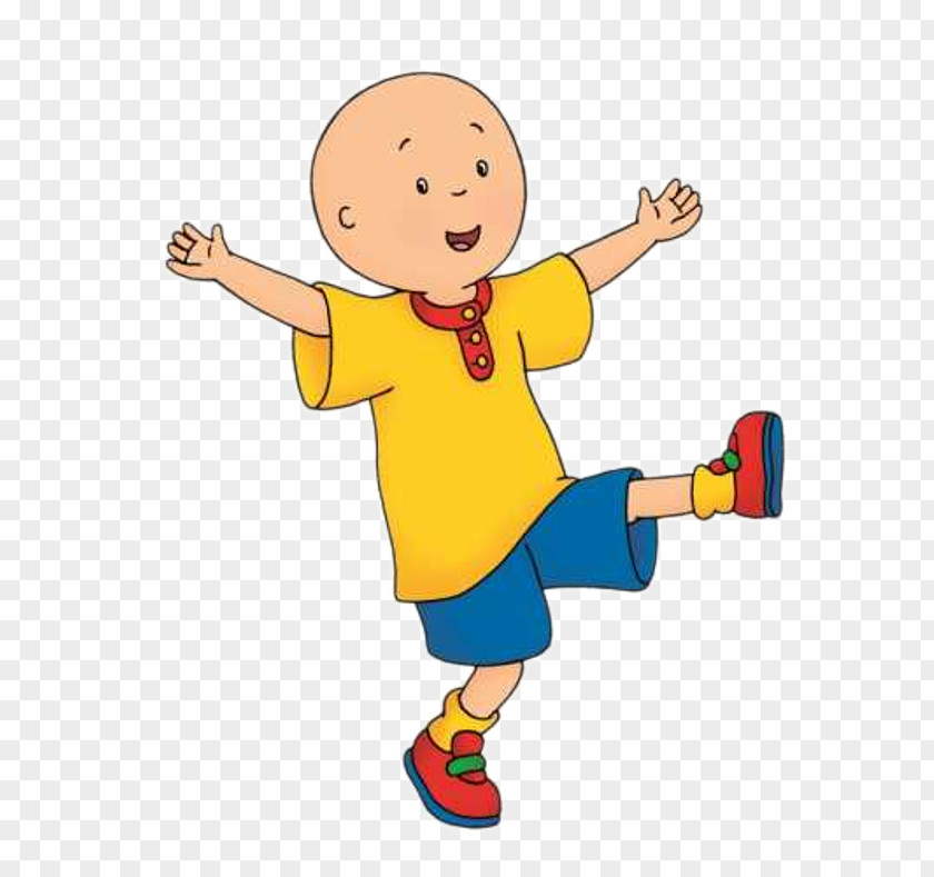 Caillou's Play Time Vyond Clip Art PNG