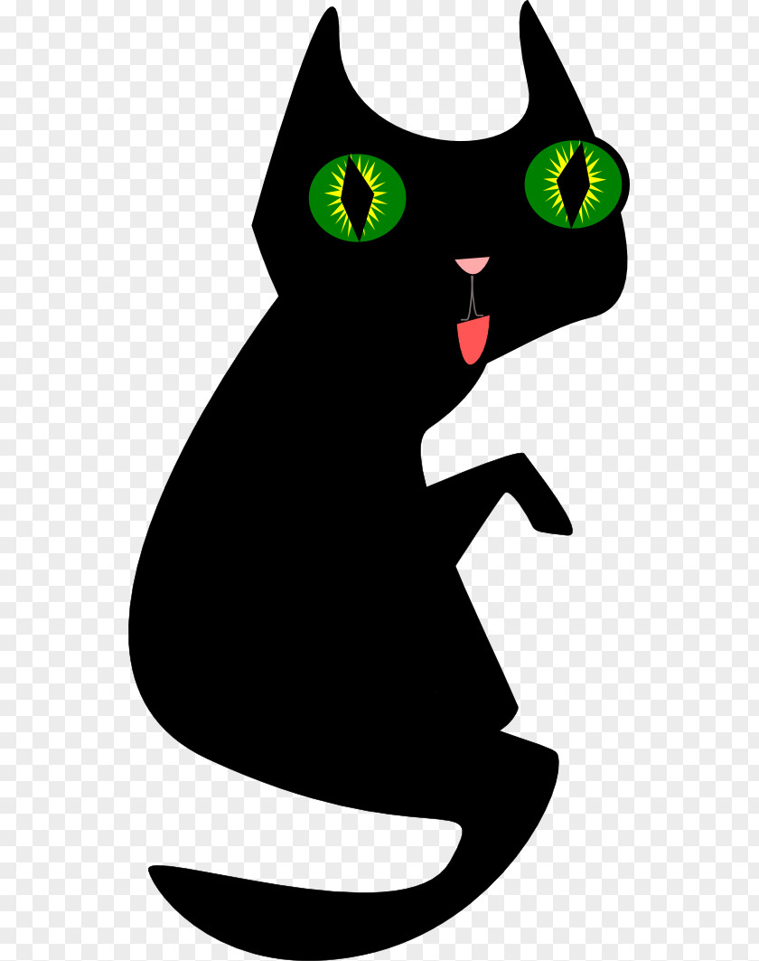 Cat Graphics Black Kitten Clip Art PNG
