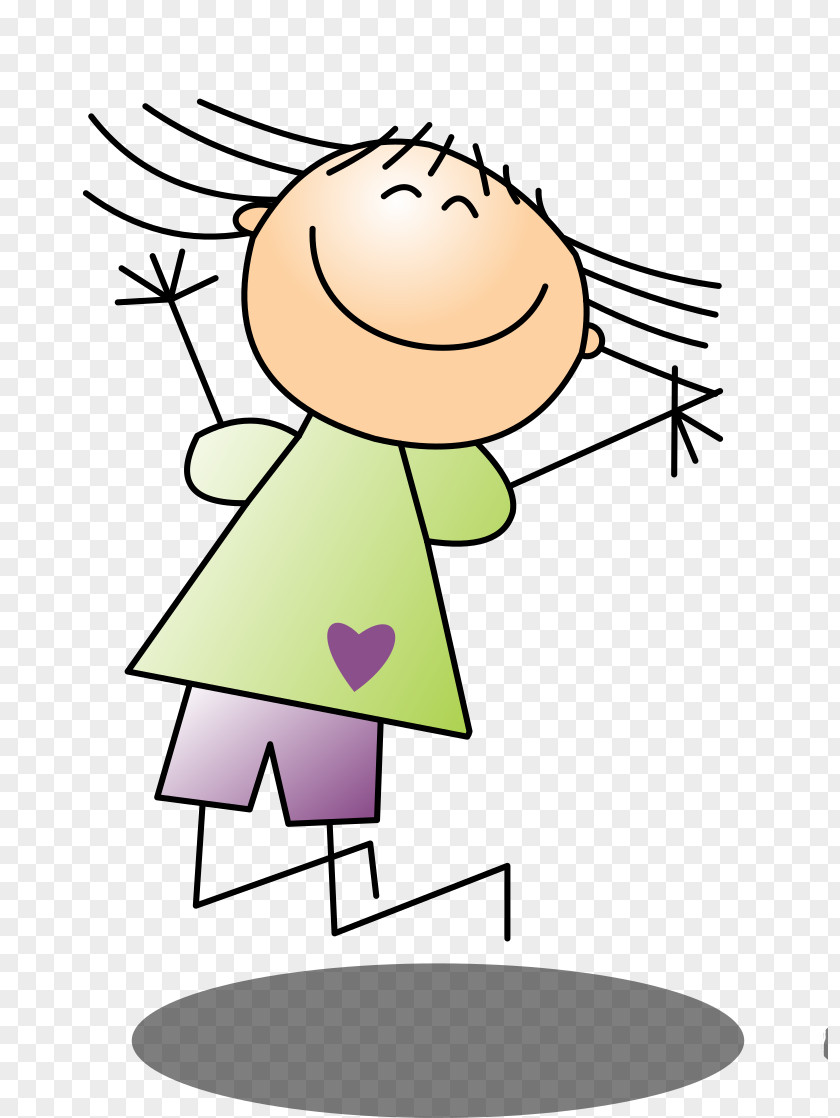 Child Jumping Clip Art Vector Graphics Image PNG
