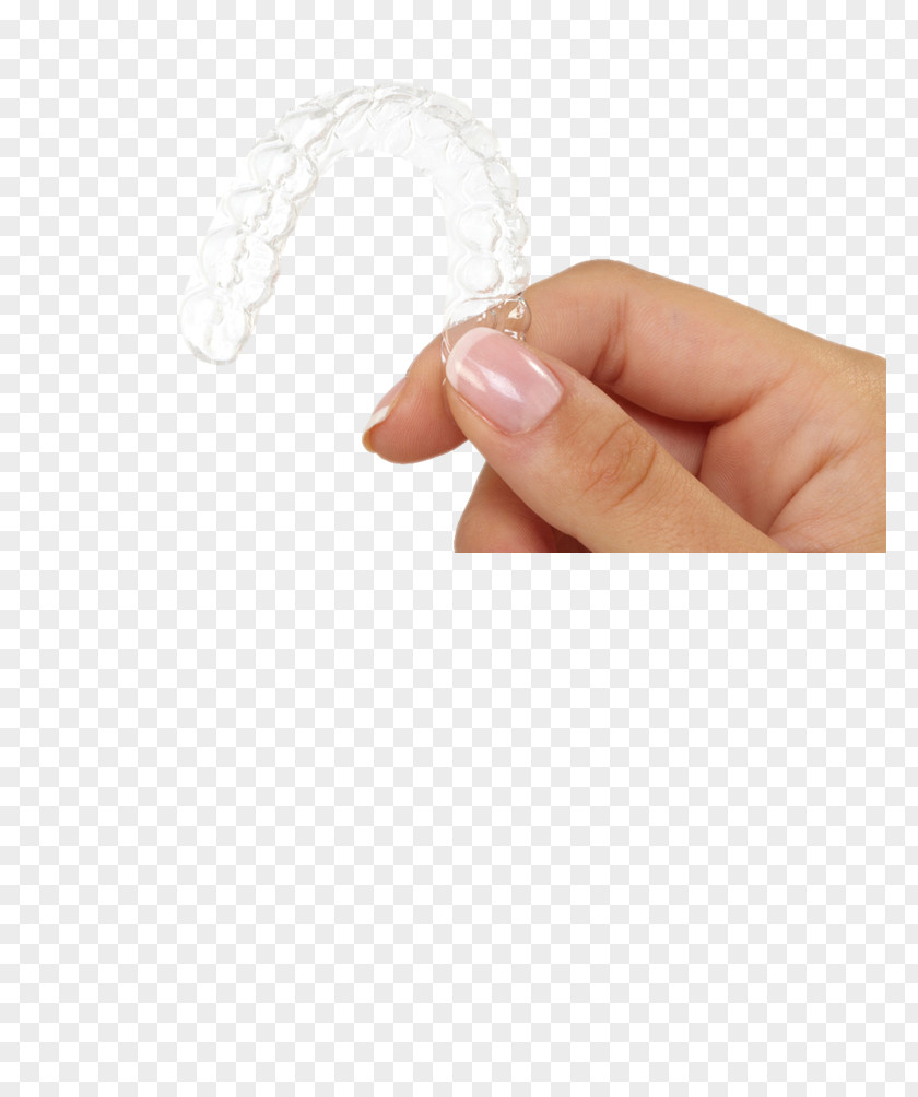 Clear Aligners Thumb Hand Model Nail Body Jewellery PNG