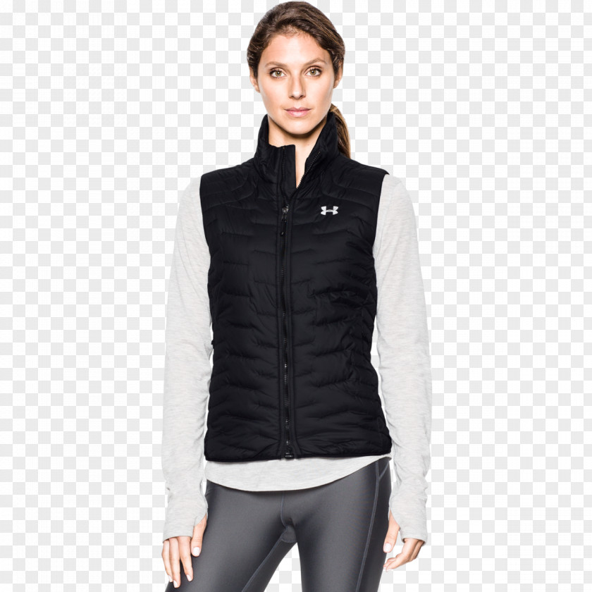 Women Coat Gilets Under Armour Jacket Clothing Waistcoat PNG