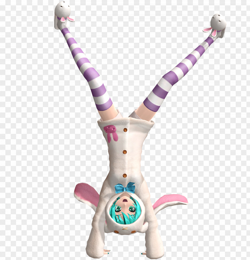 Bunny Ears Hatsune Miku: Project DIVA F Vocaloid Ear MikuMikuDance PNG