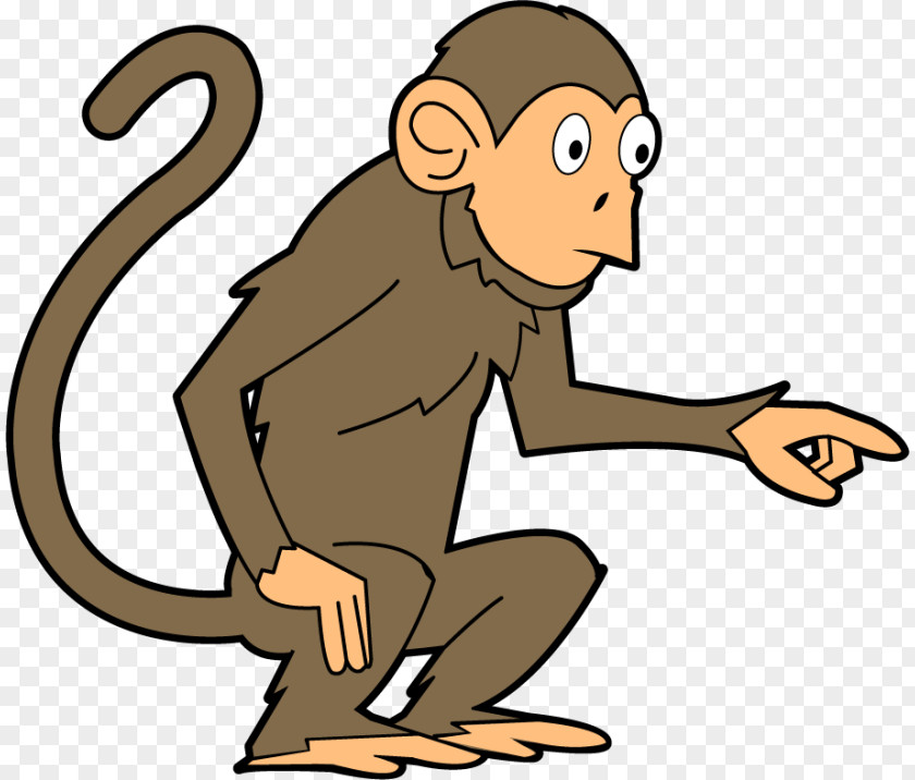 Monkey Working Cliparts Baby Monkeys Brown Spider Clip Art PNG