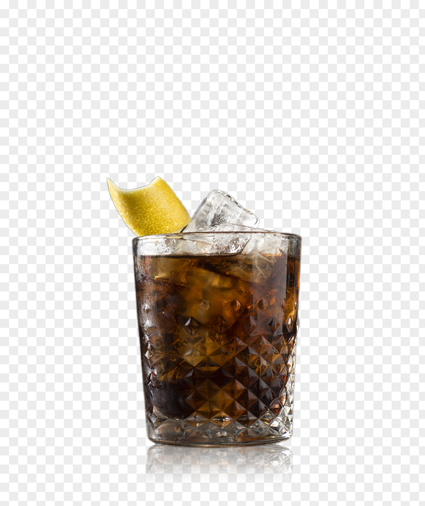 Cocktail Rum And Coke Old Fashioned Glass Black Russian PNG