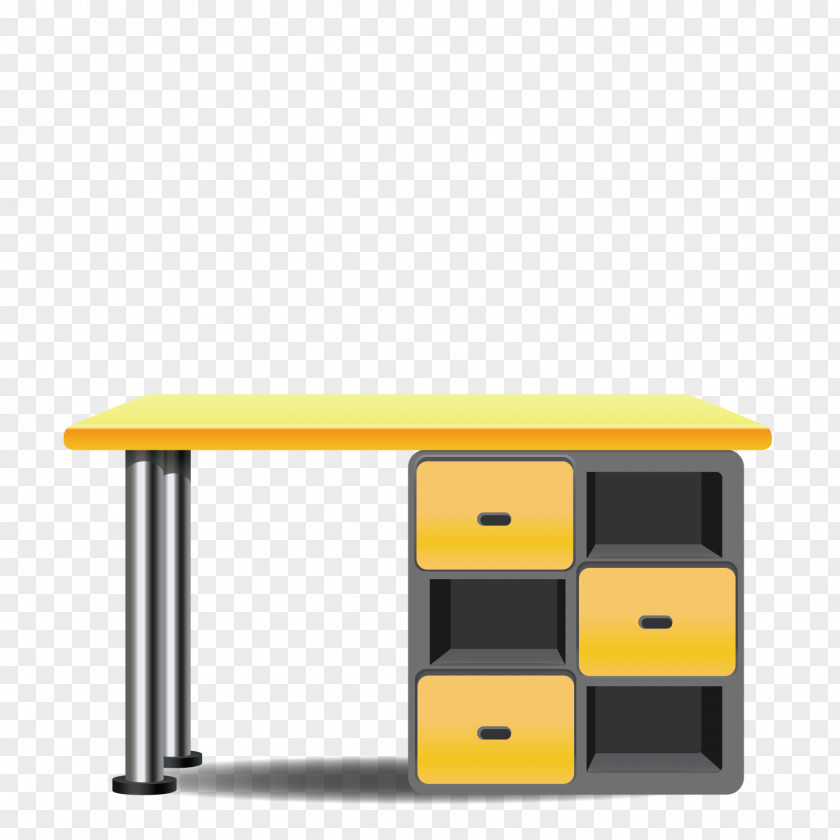 Colorful Computer Cabinet Case Table Desktop PNG