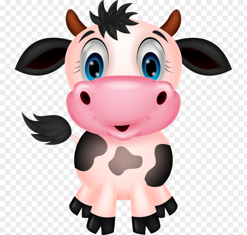 Cow Cartoon Cattle Royalty-free Clip Art PNG