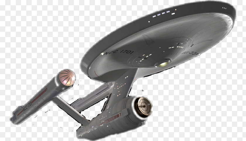 Spaceship Starship Enterprise USS (NCC-1701) Star Trek PNG