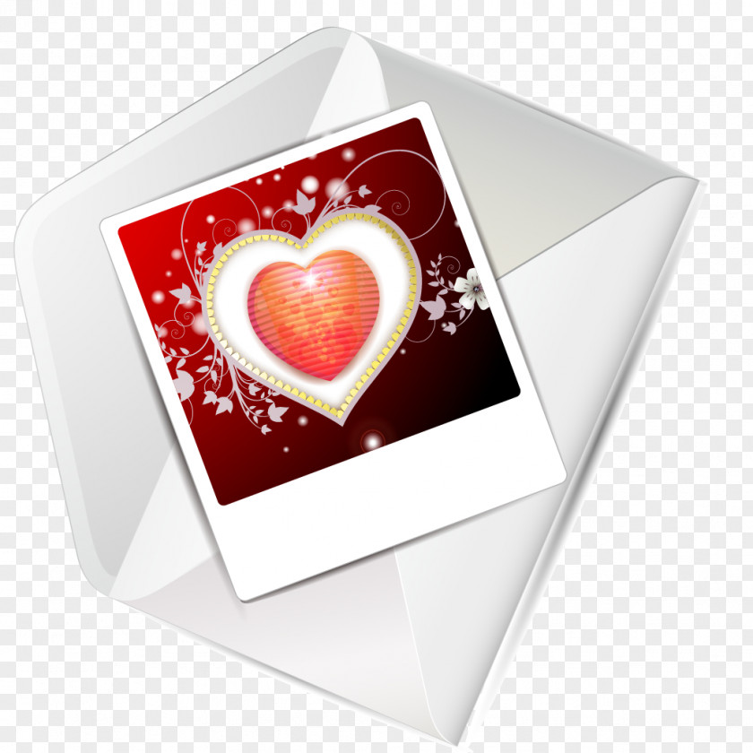 Valentine Envelope Vector Valentines Day Greeting Card Heart PNG