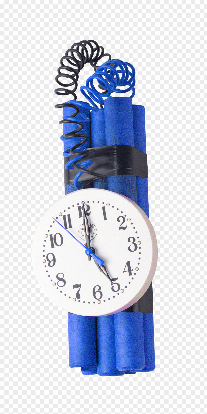 Blue Time Bomb PNG
