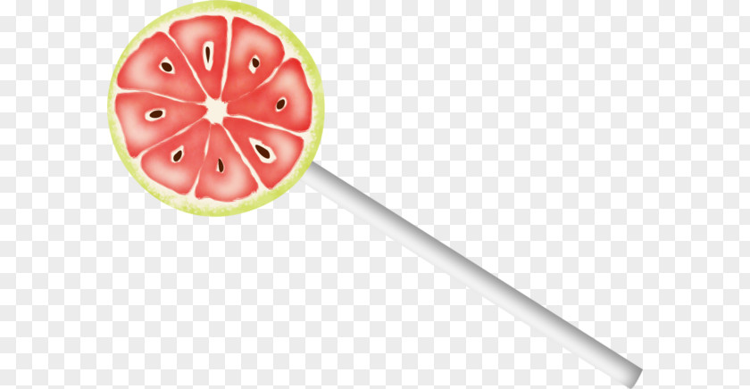 Cartoon Lollipop Red Grapefruit Pomelo Lemon Drop PNG