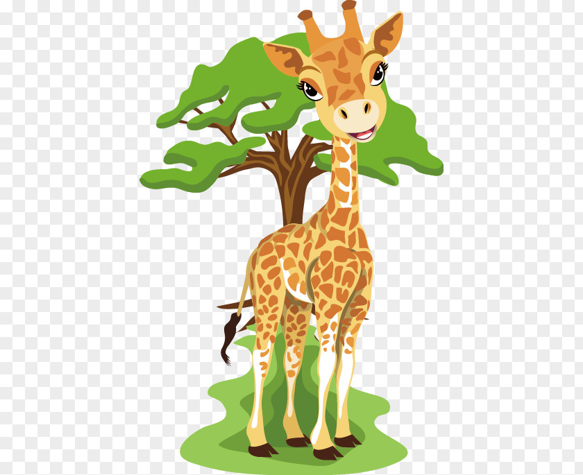 Giraffe Baby Giraffes West African Free Content Clip Art PNG