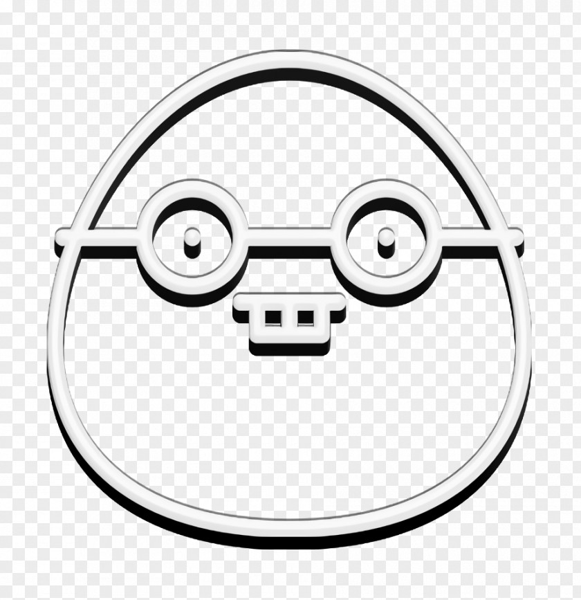 Nerd Icon Emoji PNG